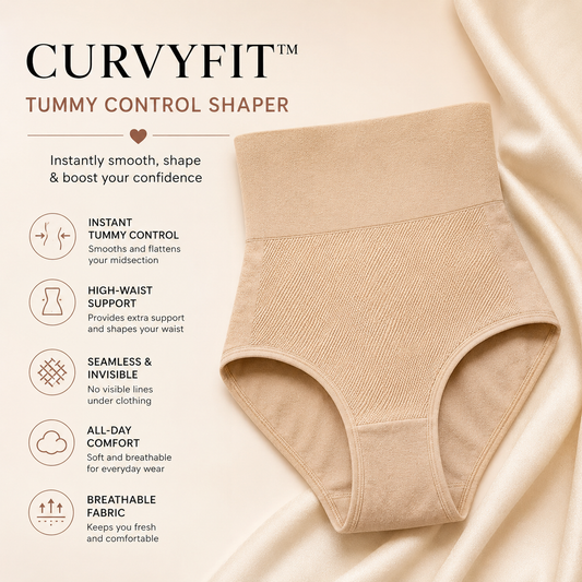 CurvyFit™ Tummy Control Shaper High Waist Underwear