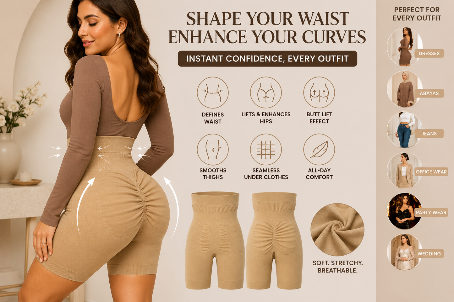 CurvyFit™ Waist & Hip Shaper