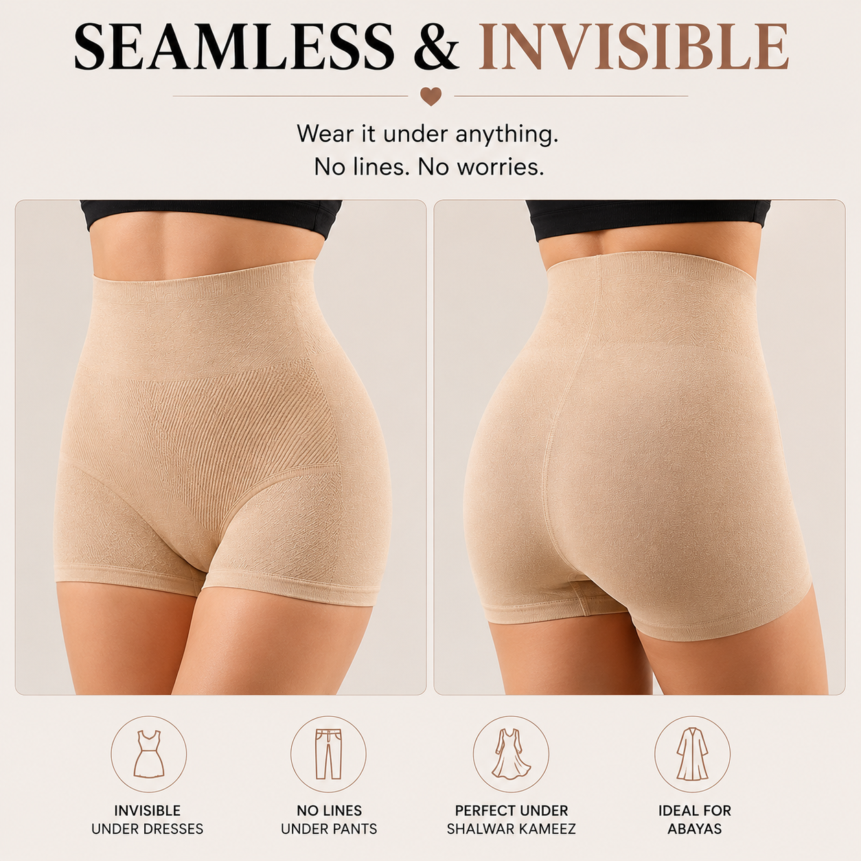 CurvyFit™ Tummy Control Shaper High Waist Underwear